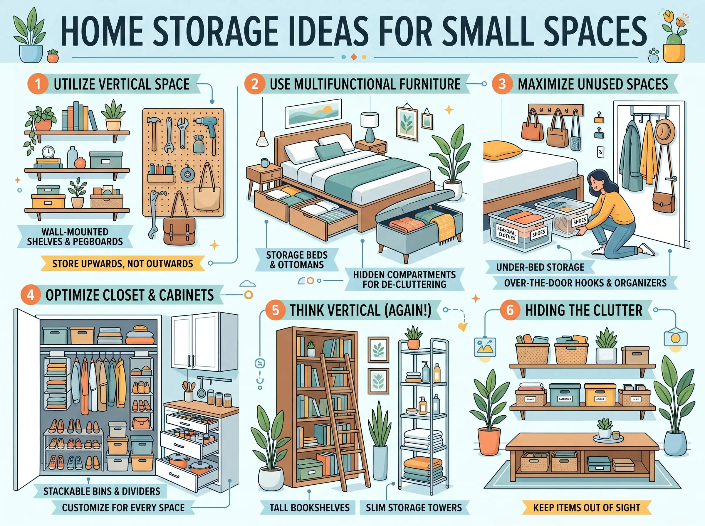 20 Creative Home Storage Ideas for Small Spaces That Will Change the Way You Live