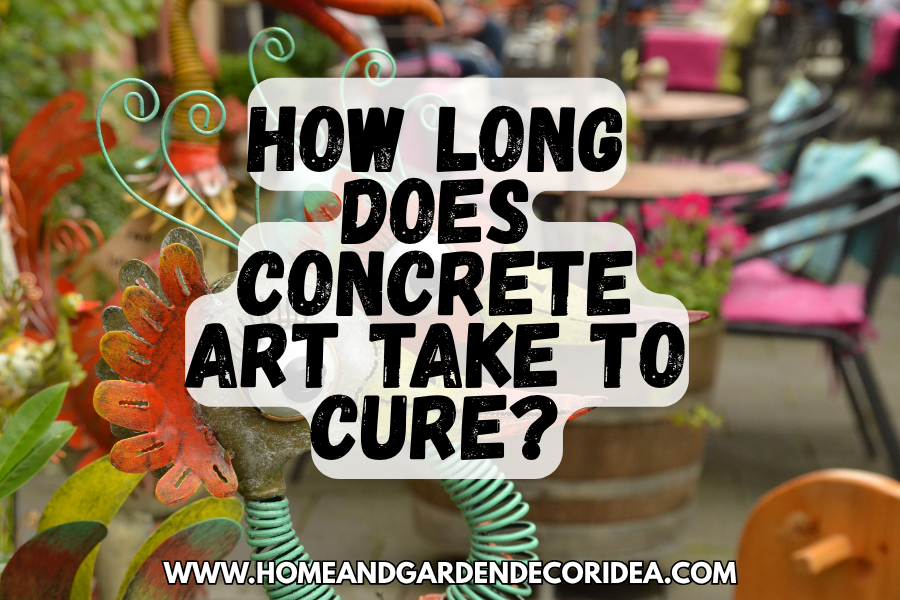 How Long Does Concrete Art Take To Cure?
