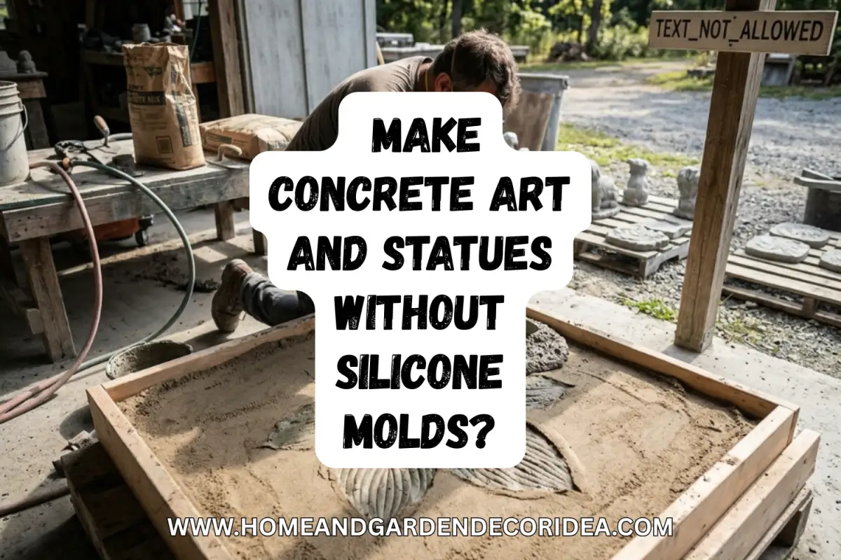 How To Make Concrete Art and Statues Without Silicone Molds?