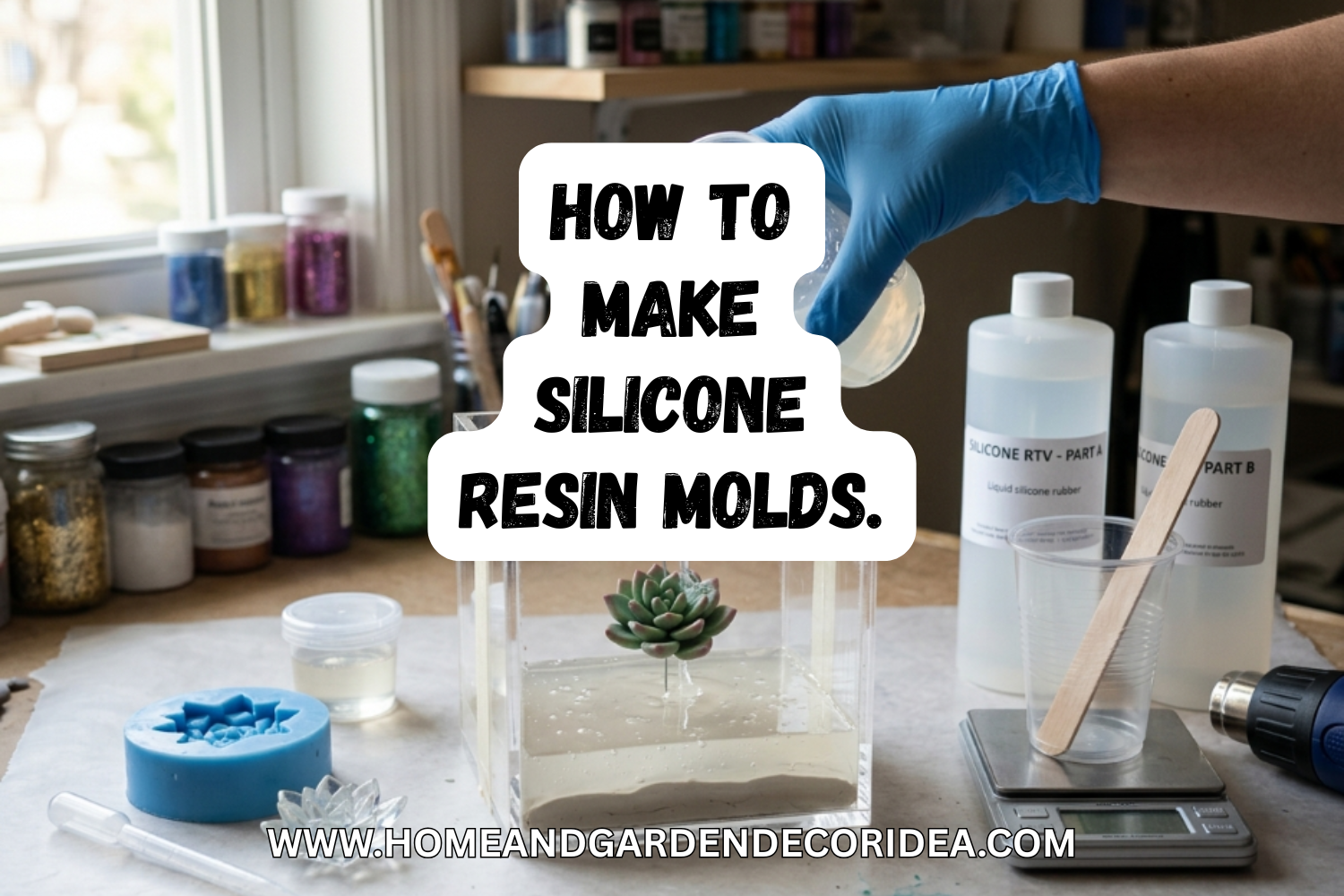 How To Make Silicone Resin Molds.