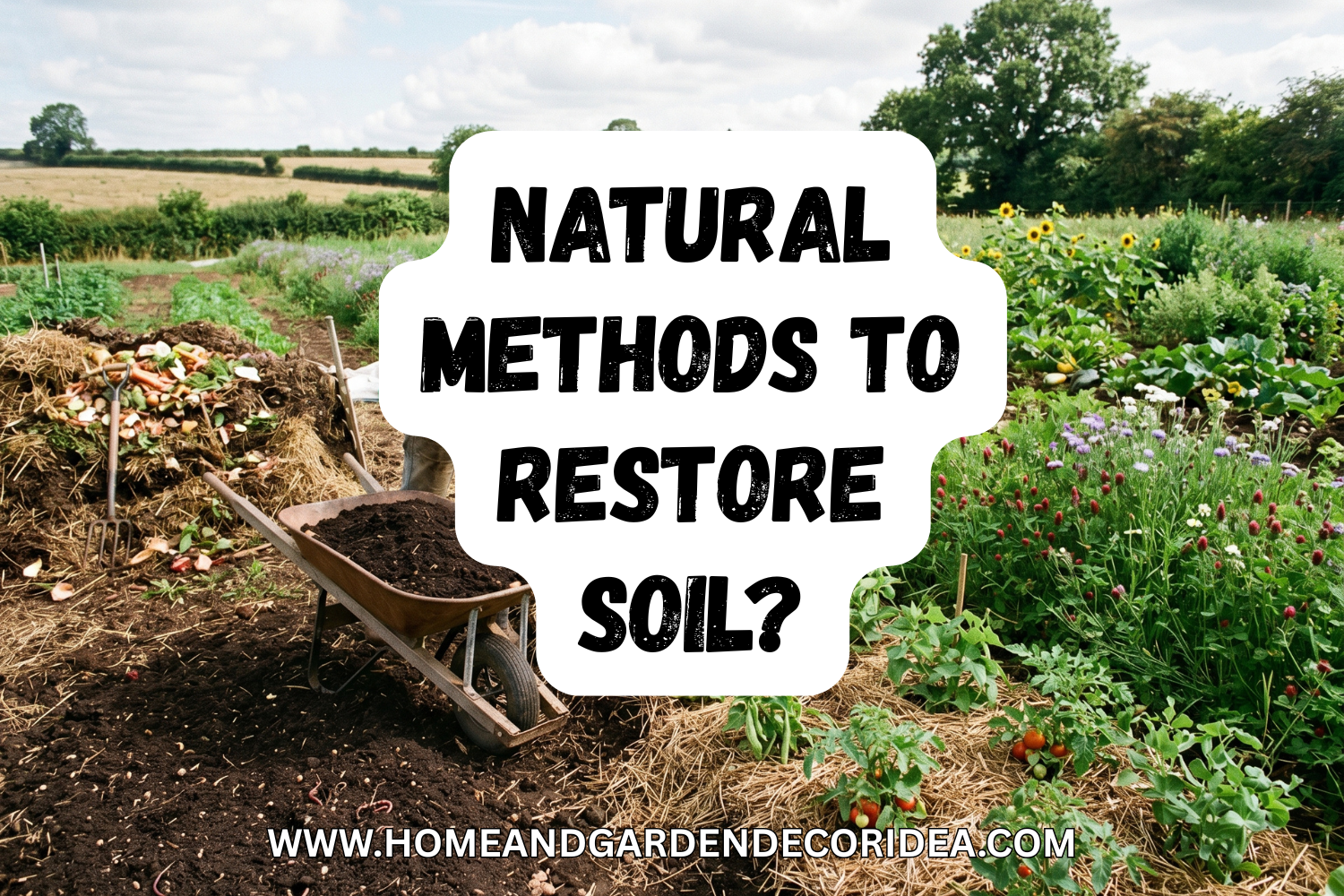 What Are The Natural Methods To Restore Soil?