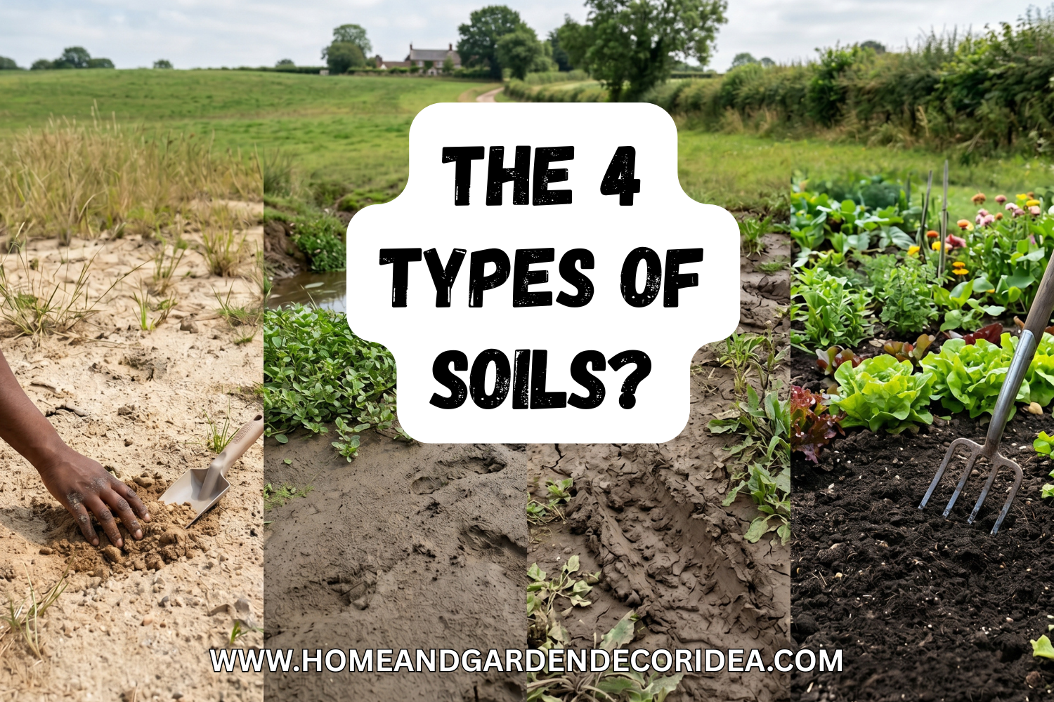What Are The 4 Types Of Soils?