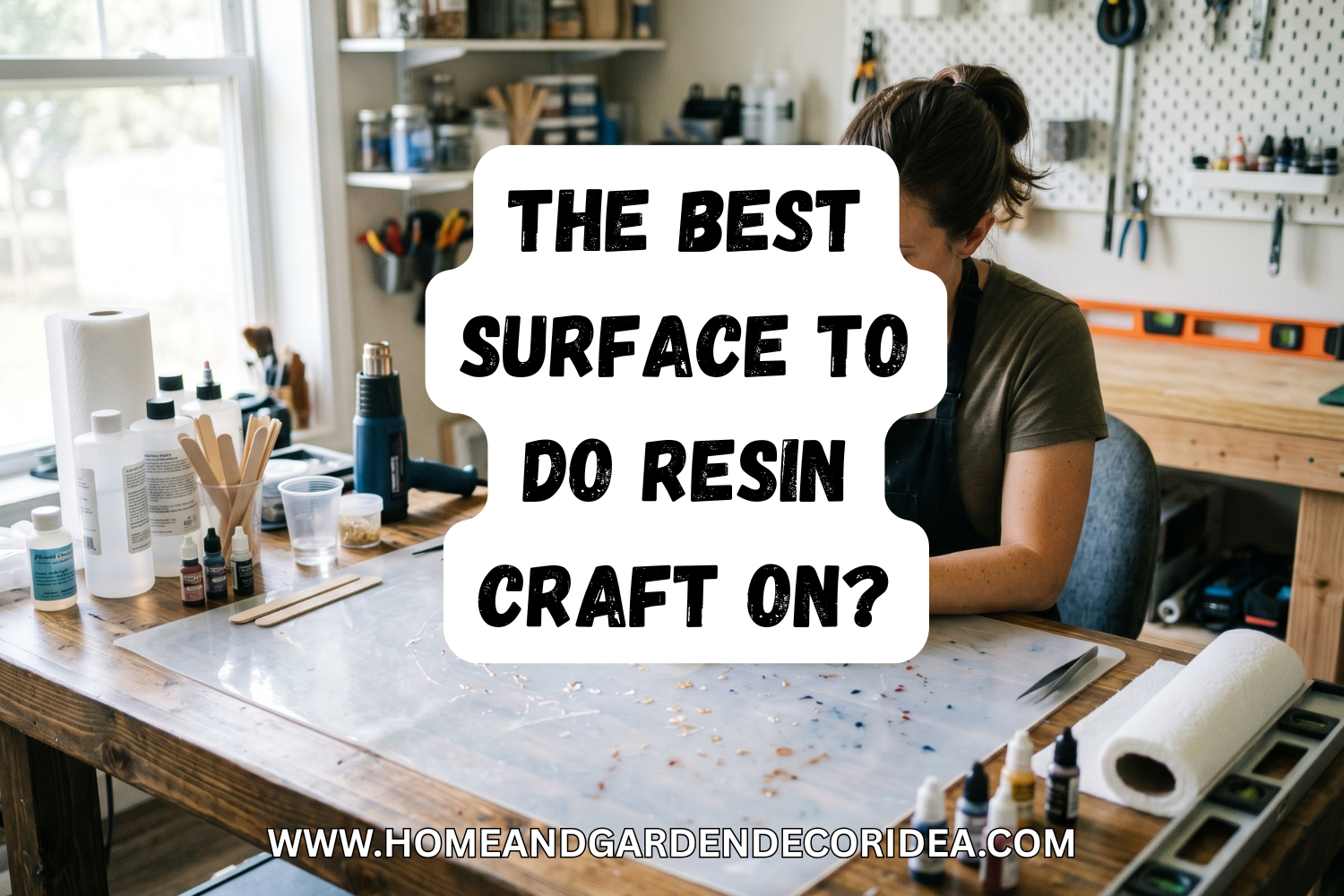 What Is The Best Surface To Do Resin Craft On?