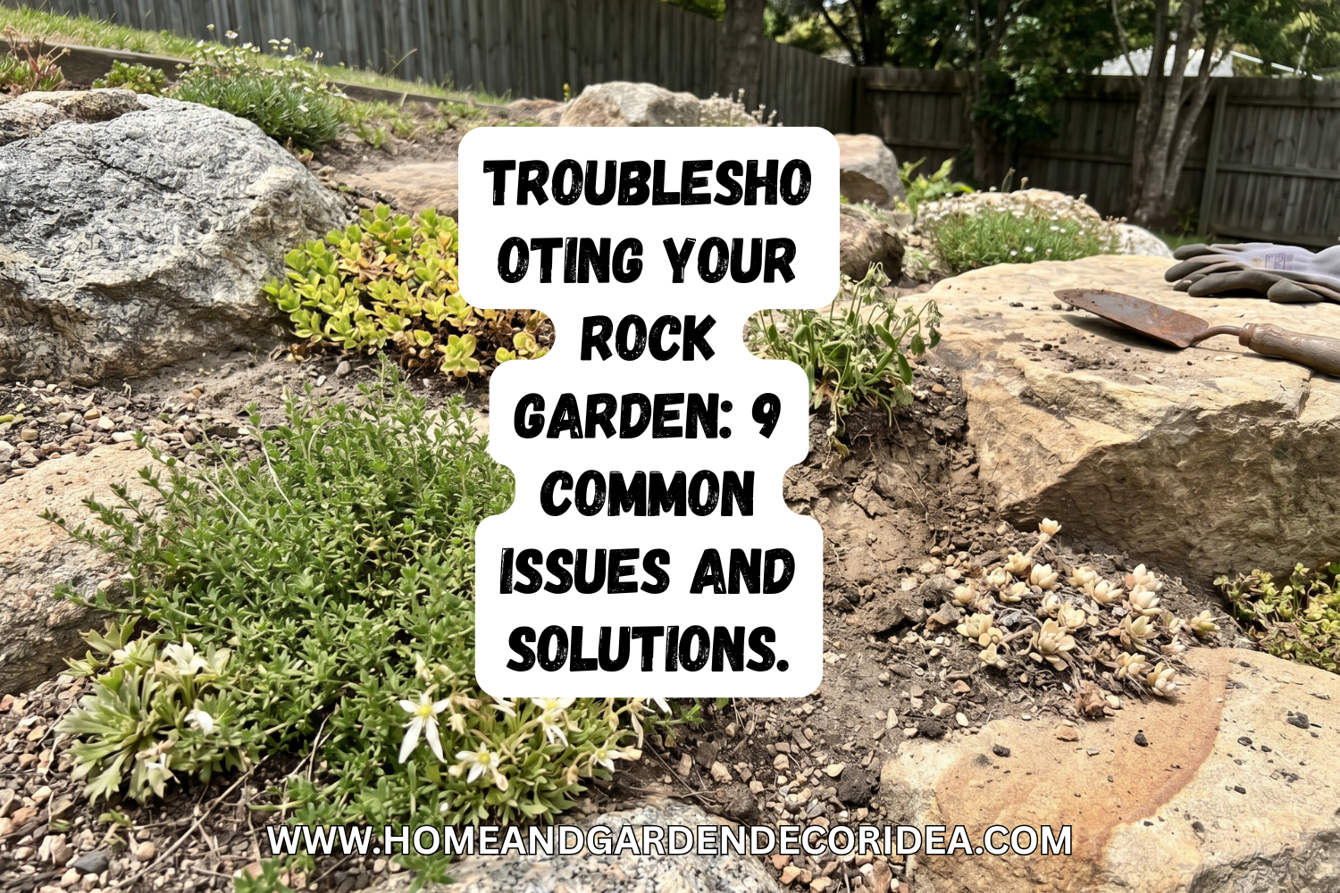 Troubleshooting Your Rock Garden: 9 Common Issues and Solutions.