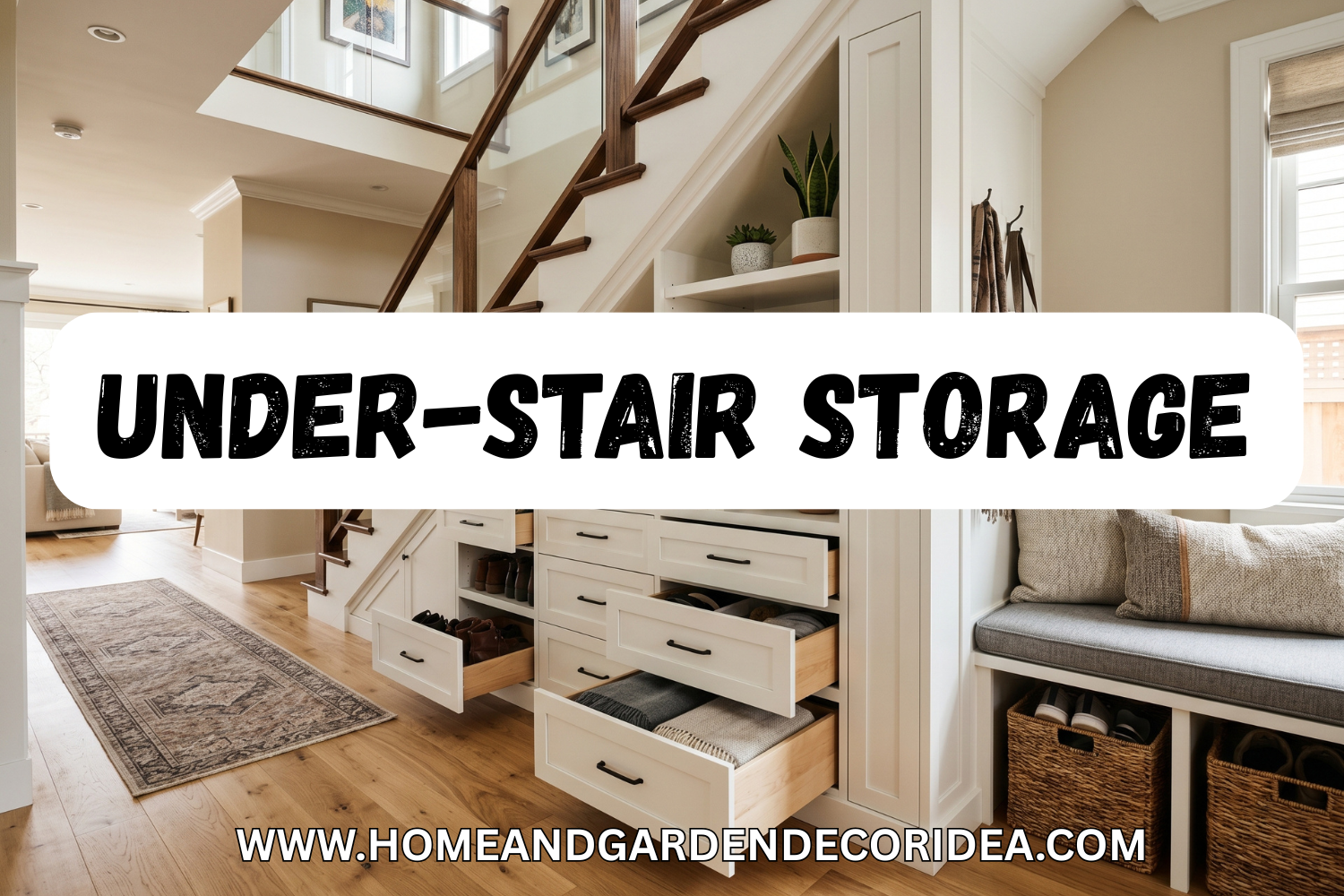 15 Genius Under-Stair Storage Ideas You Have to See