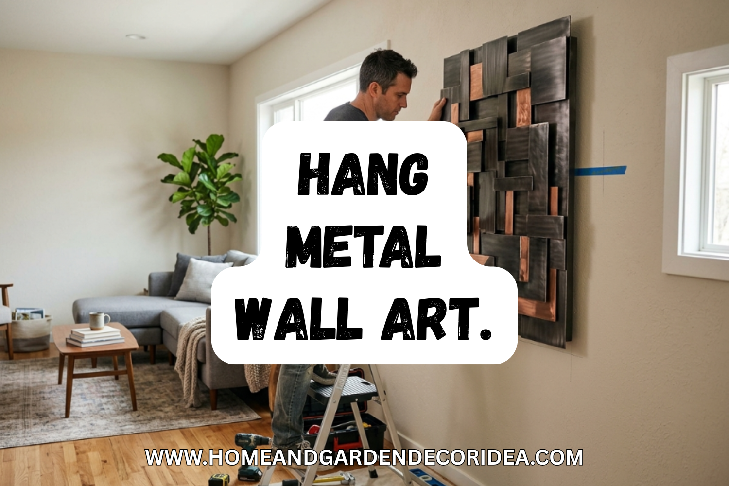How To Hang Metal Wall Art.