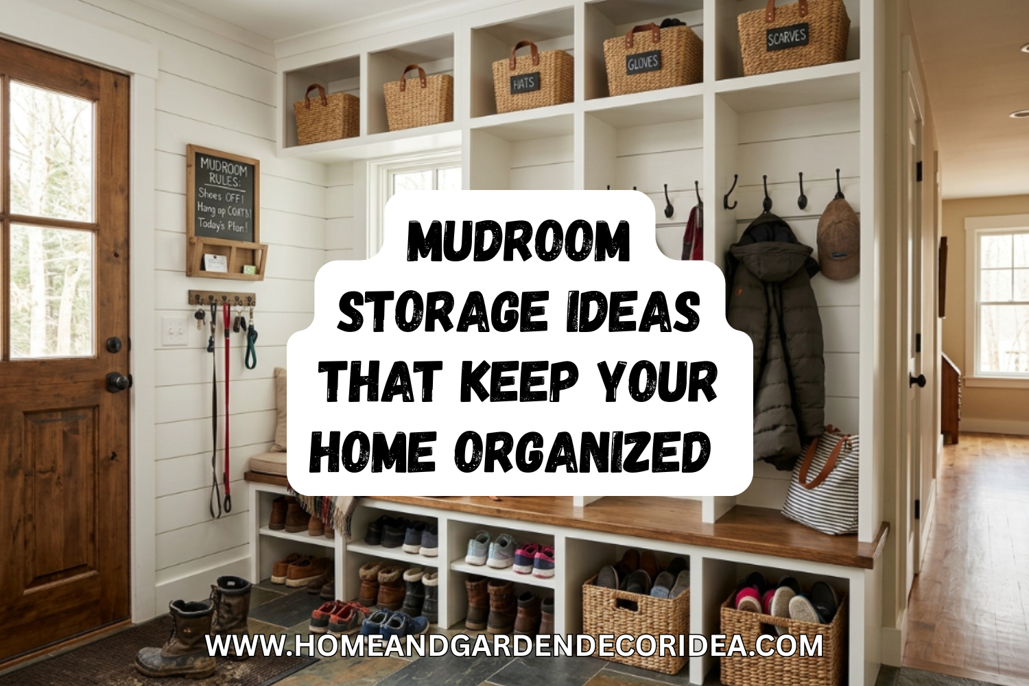 18 Mudroom Storage Ideas That Keep Your Home Organized (And Actually Looking Beautiful)