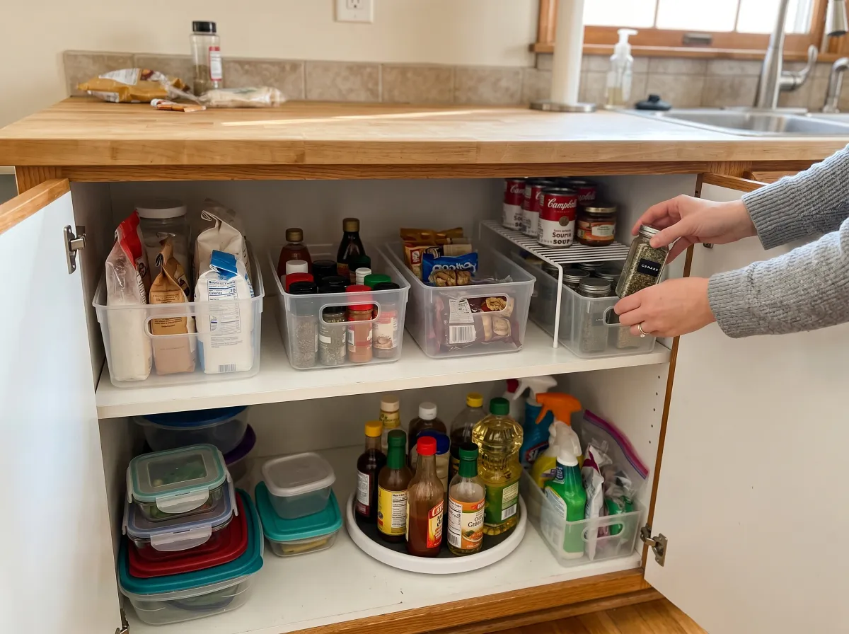 Cabinet Organization for Beginners: Where to Start When Everything Is a Mess (The Honest, Gentle Guide That Will Actually Get You Moving)