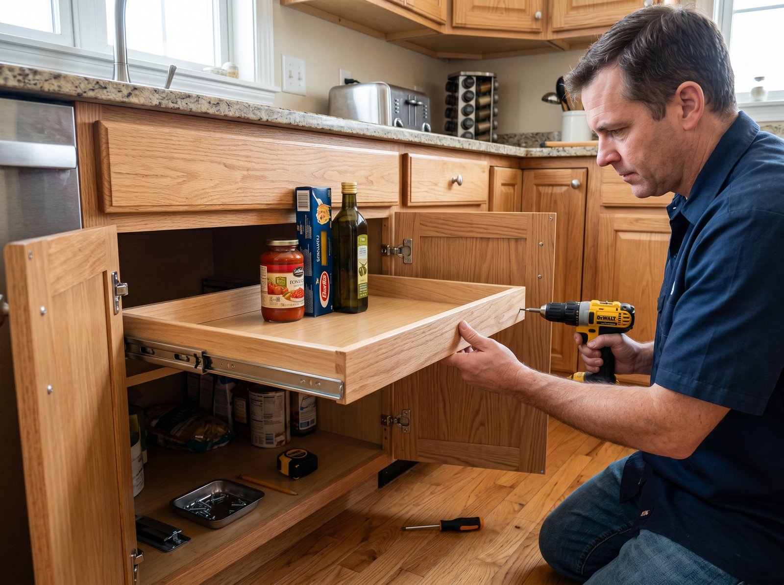 How to Install Pull-Out Shelves in Any Cabinet (The Complete Step-by-Step Guide for a Game-Changing Kitchen and Home Upgrade)