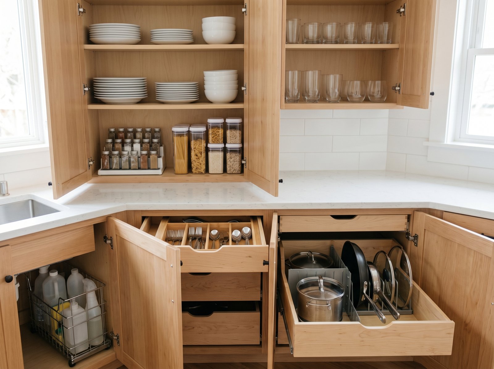 25 Kitchen Cabinet Organization Ideas That Actually Last (And Don’t Fall Apart After One Week lol)