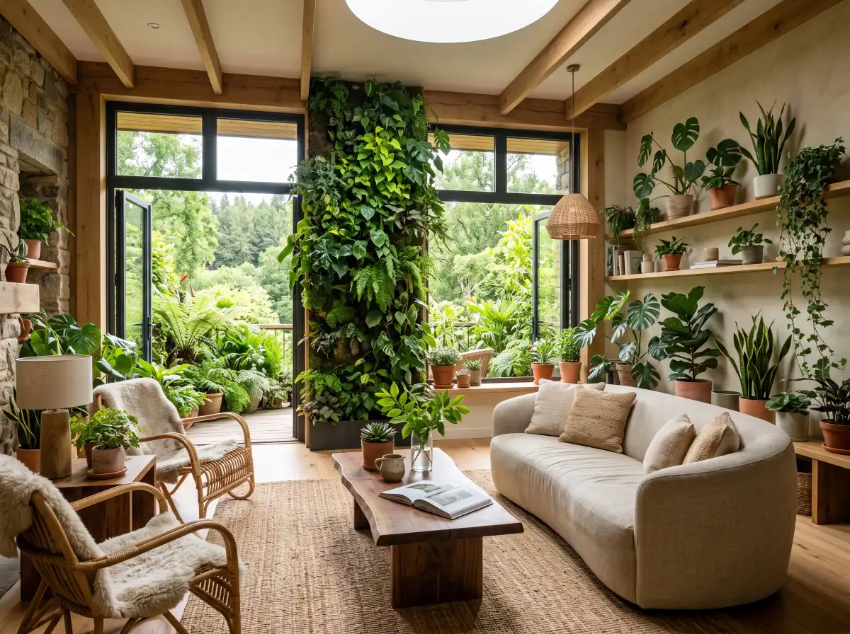 Biophilic Living Room Design Ideas: The Secret to Bringing the Outdoors In Without Renovating Your Home