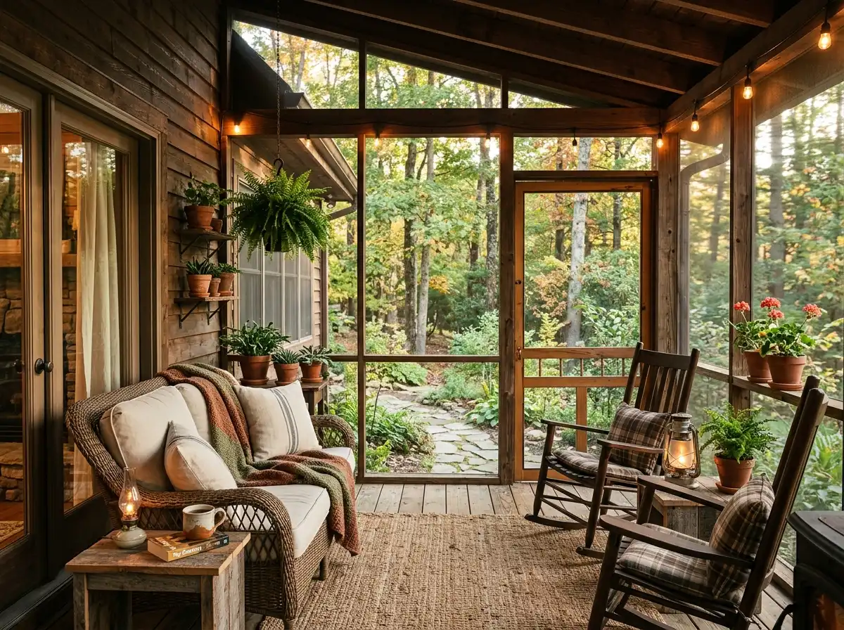 10 Cozy Screened-In Porch Ideas for Year-Round Enjoyment (These Screened In Porch Decorating Ideas Made Me Never Want to Go Inside!)