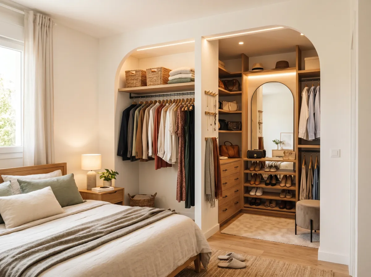 15 Dream Walk-In Closet Ideas for Small Bedrooms (That Are More Achievable Than You Think)