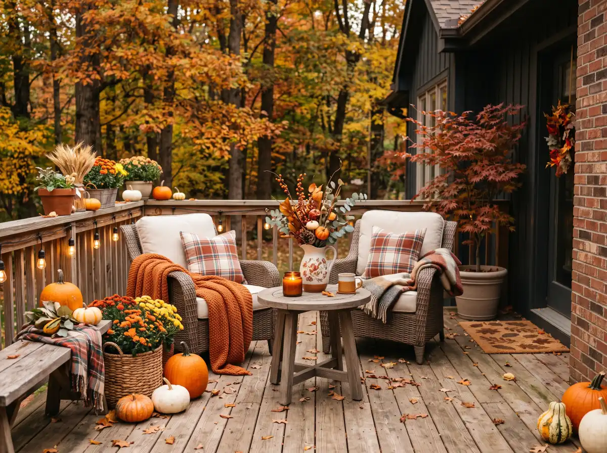 27 Fall Patio Decor Ideas That’ll Make You Want to Stay Outside All Season Long