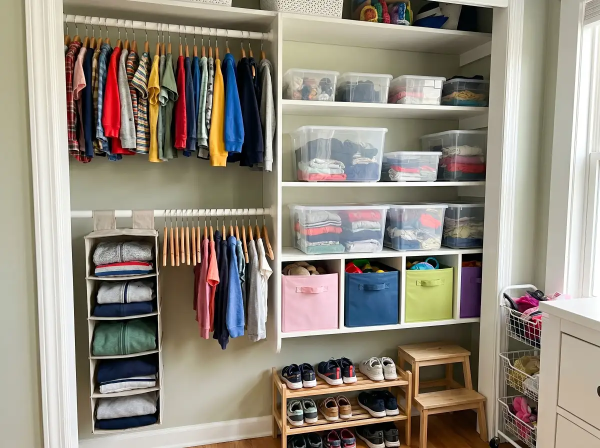 10 Kids Closet Organization Ideas by Age Group That Make Life So Much Easier (And Way Less Messy!)