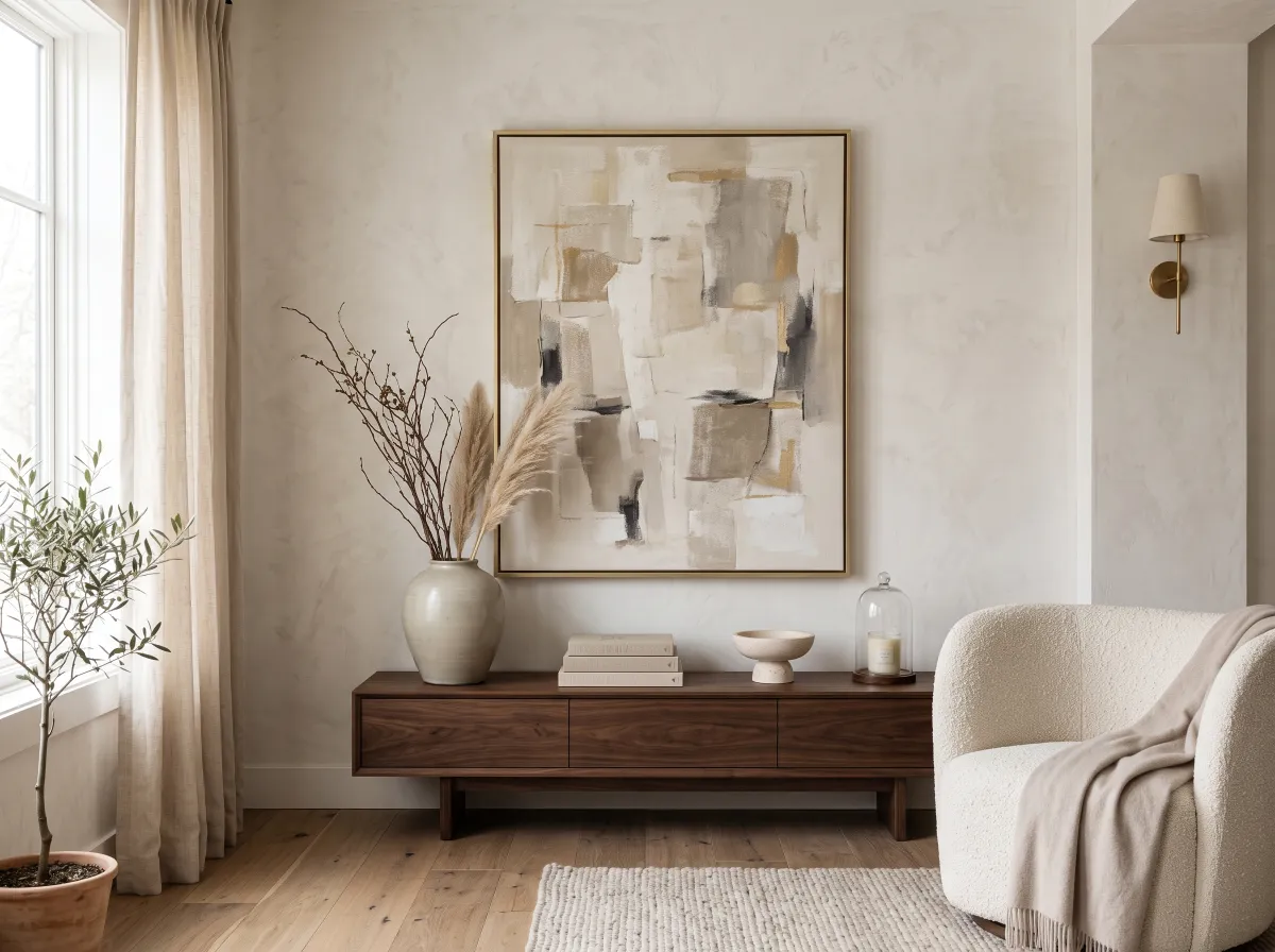 The Quiet Luxury Wall: How to Decorate With Less and Say More