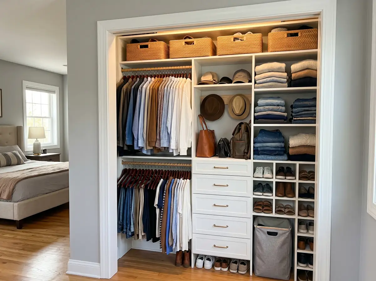 12 Reach-In Closet Ideas That Feel Bigger Than They Are (These Space-Saving Tricks Completely Changed My Closet!)