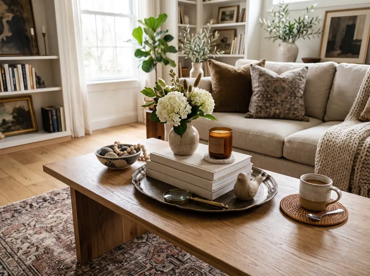 How to Style a Coffee Table Like an Interior Designer: 11 Easy Ideas That Look Expensive
