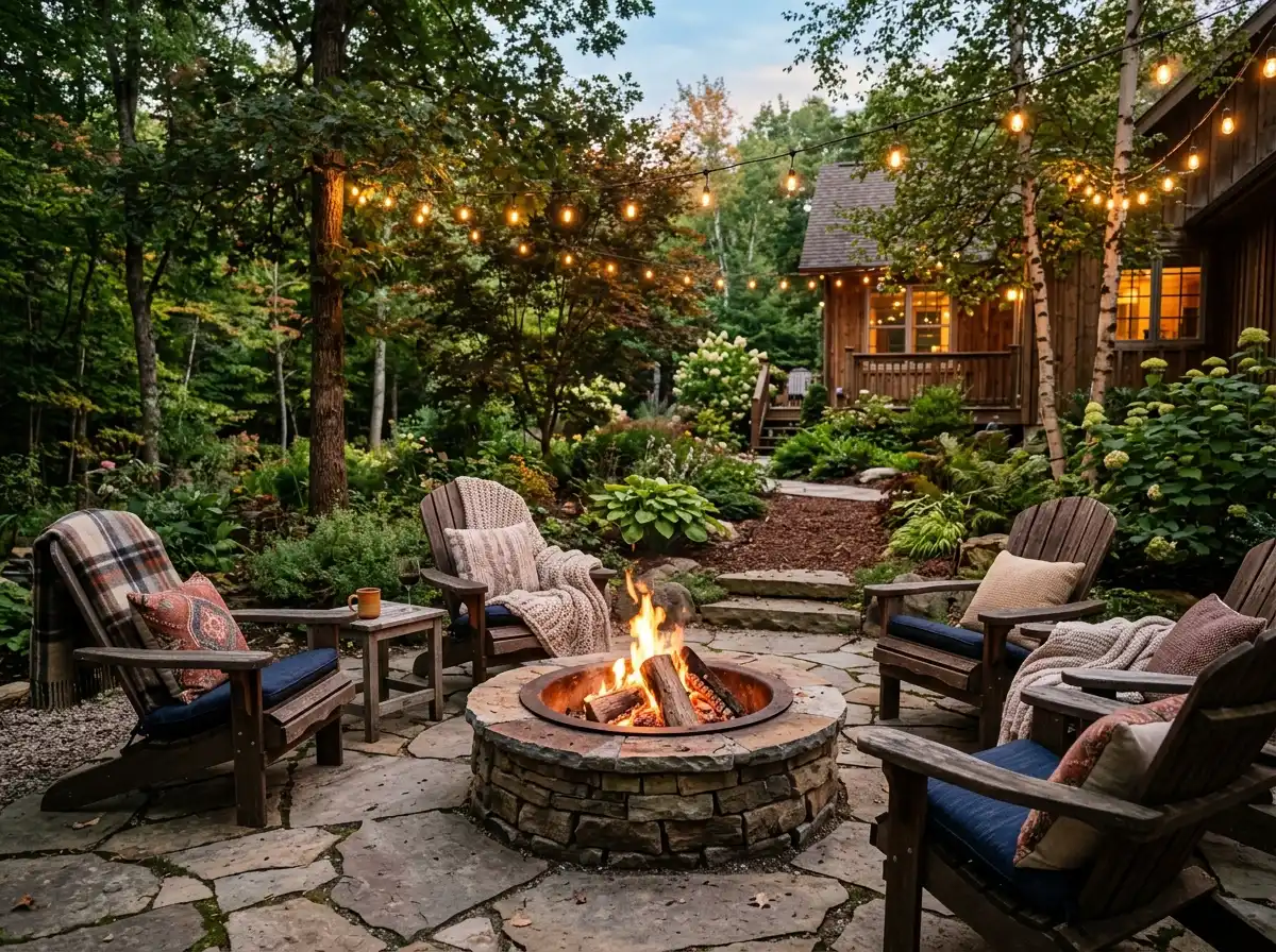 12 Backyard Fire Pit and Seating Area Ideas That Will Make You Never Want to Go Inside Again