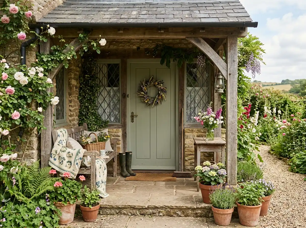 Cottagecore Front Porch Ideas That Will Turn Your Entry Into a Real-Life Fairy Tale (You’ll Never Want to Leave!)