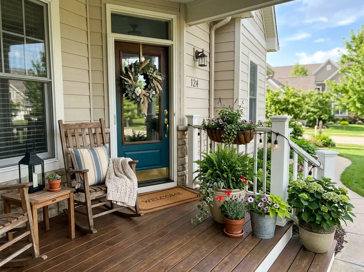 Front Porch Decorating for Beginners: How to Style From Zero (Even If Your Porch Feels Totally Boring!)