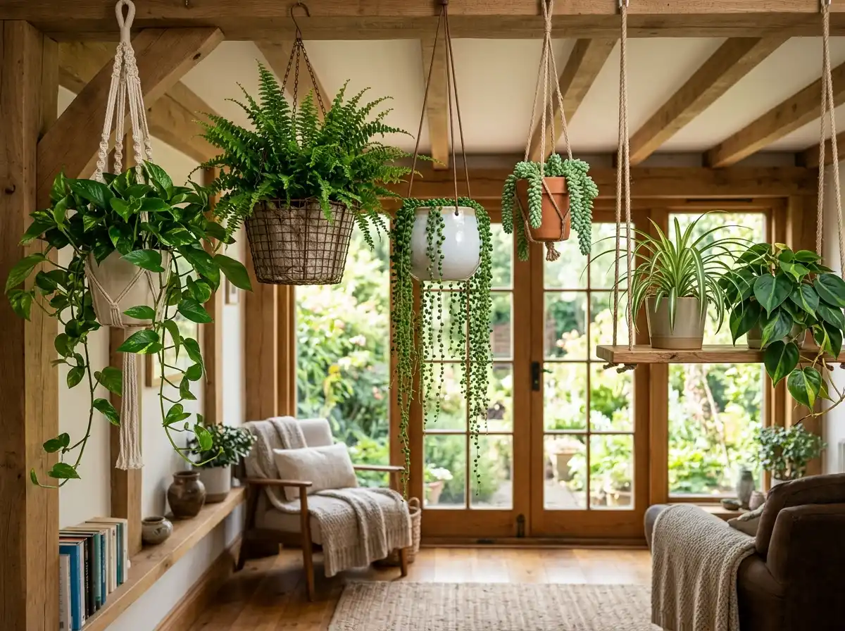 10 Hanging Plant Ideas That’ll Transform Every Empty Corner in Your Home (Trust Me, Girl!)