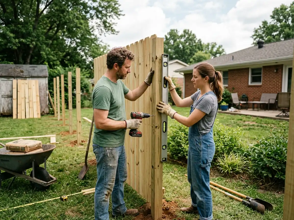 How to Install a Backyard Privacy Fence DIY on a Budget: The Backyard Makeover That Completely Changed My Outdoor Space