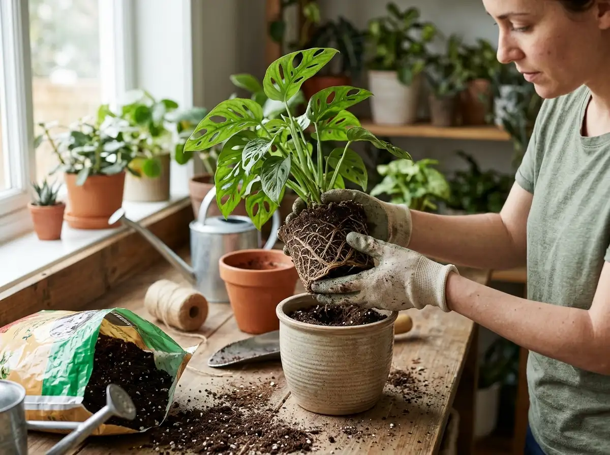 The Repotting Scaries: How to Repot a Plant Without Killing It (I Promise!)
