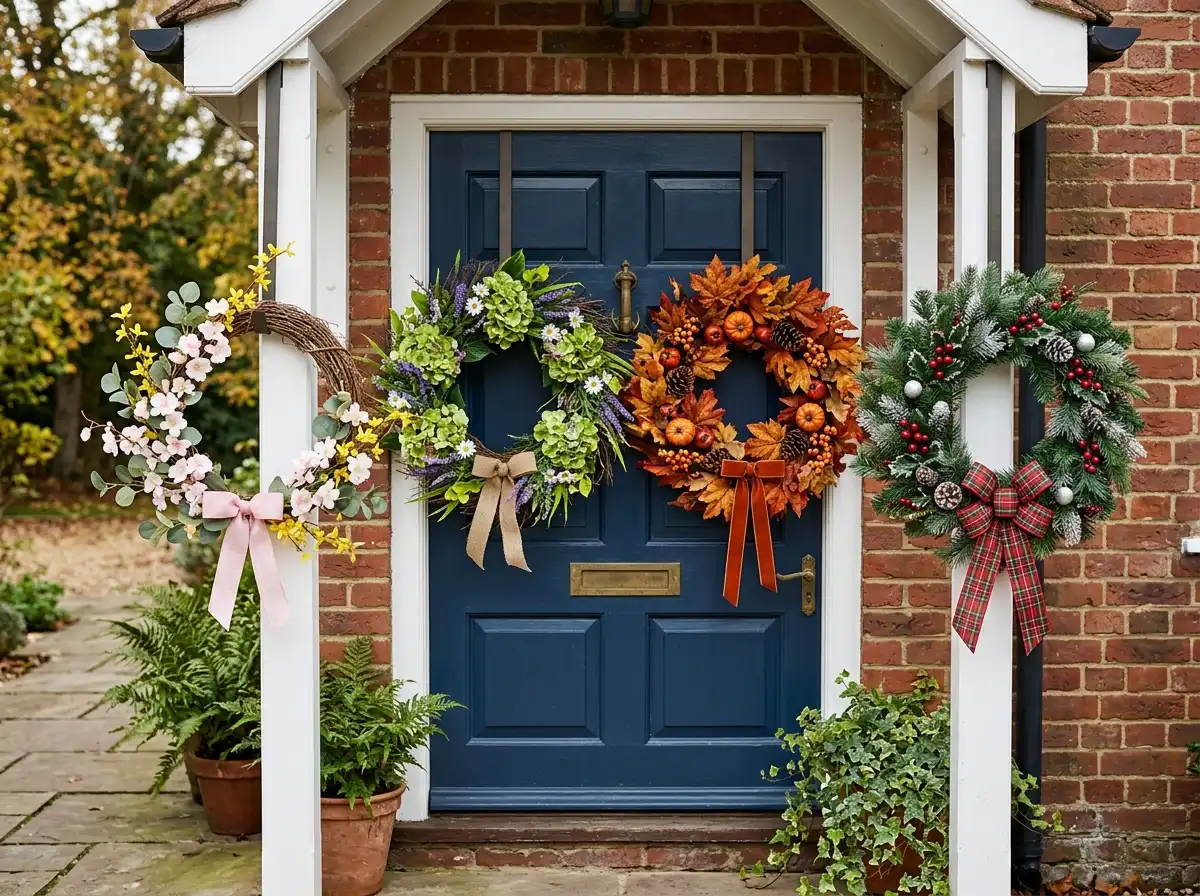 15 Best Seasonal Wreaths for Your Front Door (For Every Budget) You’ll Want to Copy This Year